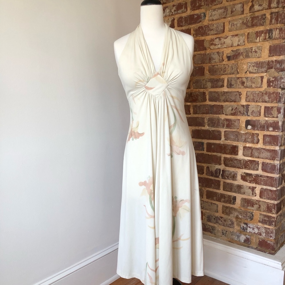Vintage 1970s midi dress